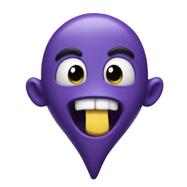 Grimace shake sticker