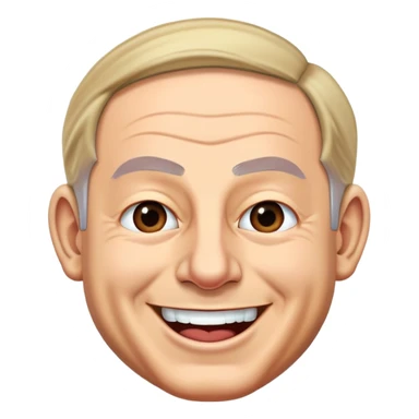 benjamin netanyahu shaking his head laughing sticker