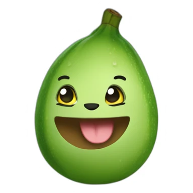 an avocato saying ok sticker