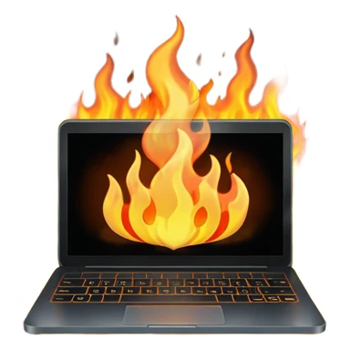 malwarebytes burning laptop sticker