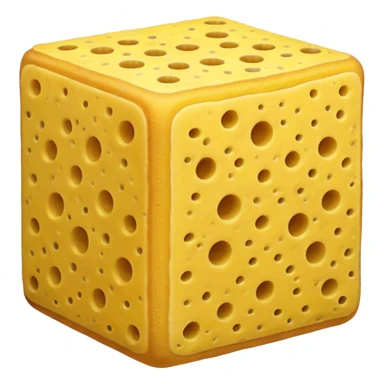 small sponge sticker