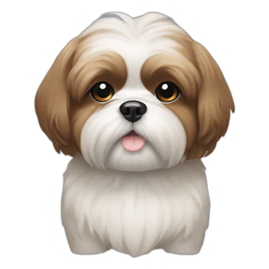 Shihzu doggy sticker