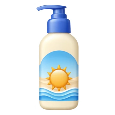 Sunscreen sticker