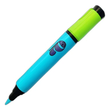 sharpie highlighter sticker
