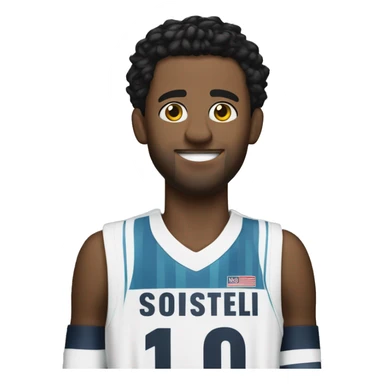 Scottie Barnes with 10 assists and 10 rebounds on the scoreboard  sticker