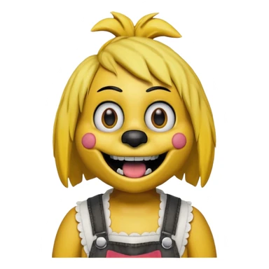 Chica from Five Nights At Freddy's Movie sticker