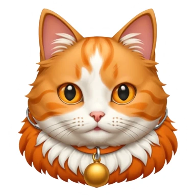 cat with bell coller that says anna sticker