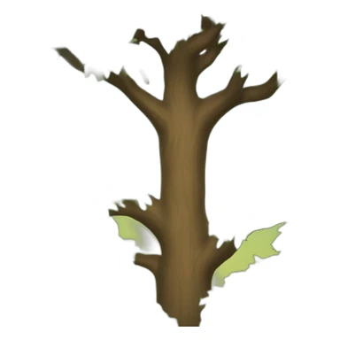 Abattage d'un arbre sticker