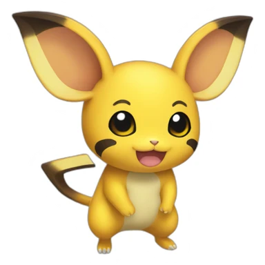 Raichu sticker