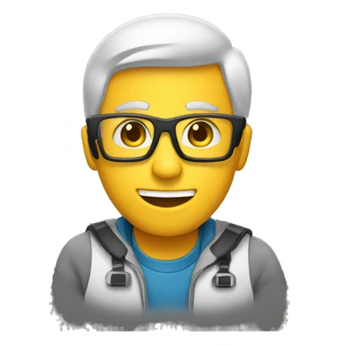 a video editor with comput sticker