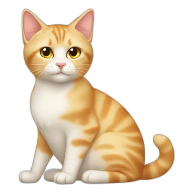 blonde cat and carey cat sticker