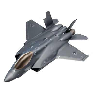 F-35 Lightning II - Lockheed Martin (Model Year: 2022) (Iconic colour: Stealth gray) sticker