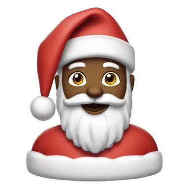 Santa pastel sticker