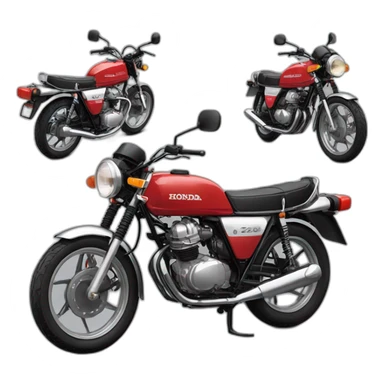 honda-cb250n sticker