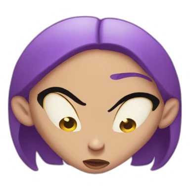 Leela cry tear sticker