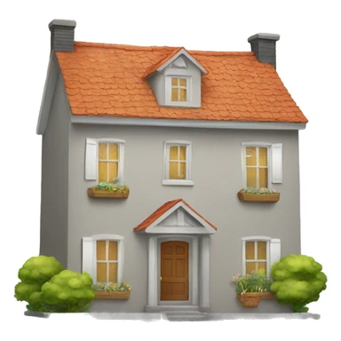 two happy cats buying a house sticker