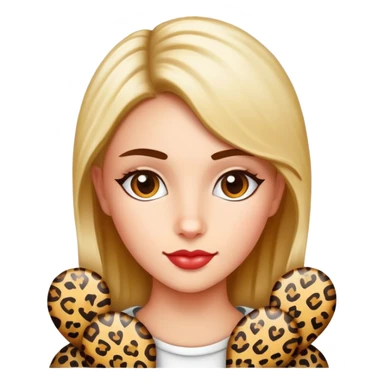 Cuori leopardati sticker