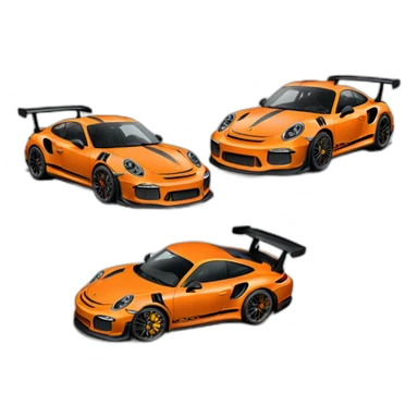 Porche gt3rs  sticker