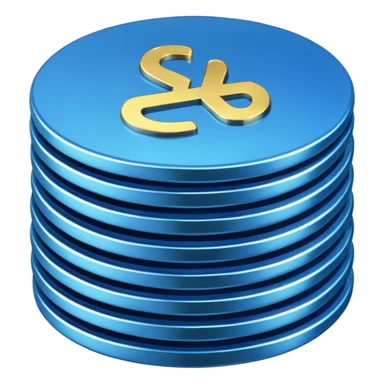 blue coins credit pack sticker
