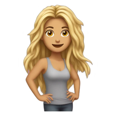 shakira waka waka sticker