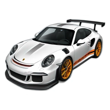 Porsche gt3 rs sticker