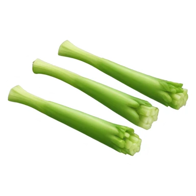 Celery Stick Nunchucks sticker
