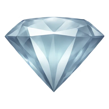 White diamond sticker