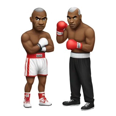 Mike Tyson boxing  sticker