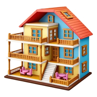 open doll house sticker