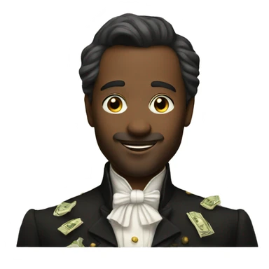 aristocrat with money sticker