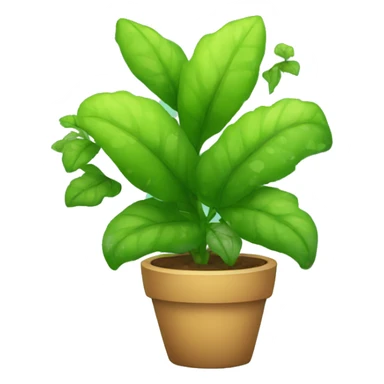 cute plant sticker