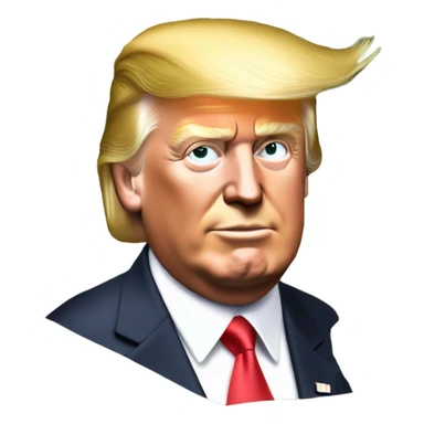 Raining money behind trump sticker