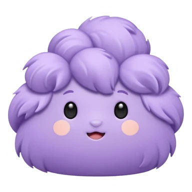 Cute purple girly things sticker