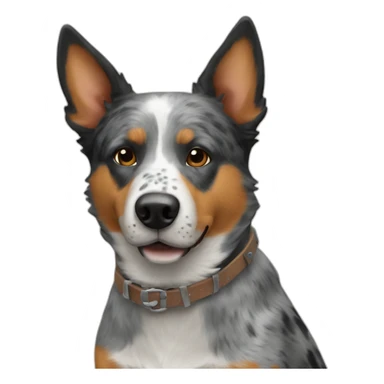 cattle dog sticker