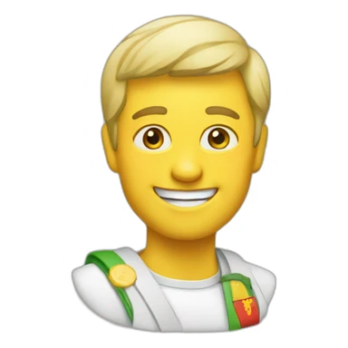 lithuanian happy citizen sticker