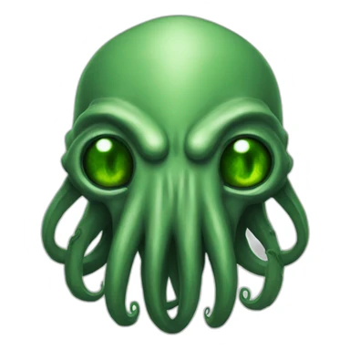 Cthulhu in Star Trek sticker