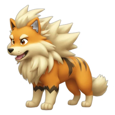 Arcanine sticker