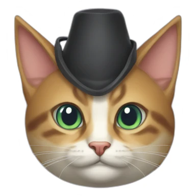Gato mago sticker