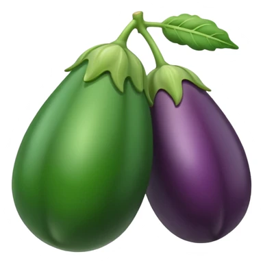 green brinjal sticker
