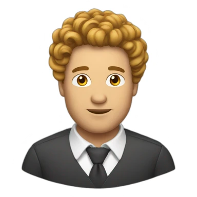 Un homme avec des grands tresses sticker