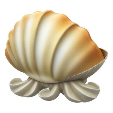 clam with dollarsigns sticker