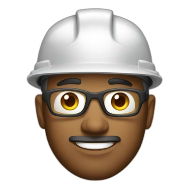 Man foreman sticker