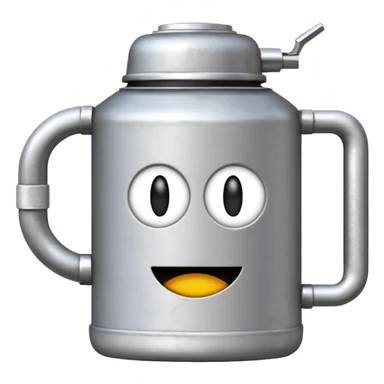 un termo con un mate blanco que diga "Stanley" en ambos  sticker