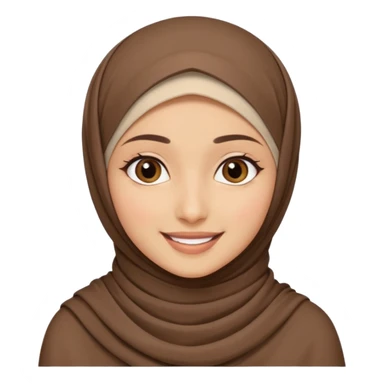 Hijabi girls with no face asthetic  sticker