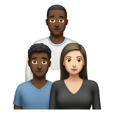 3 European students distract lesson sticker