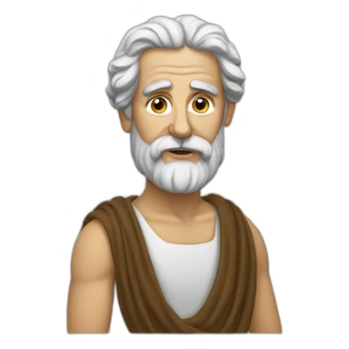 Greek philosopher sticker
