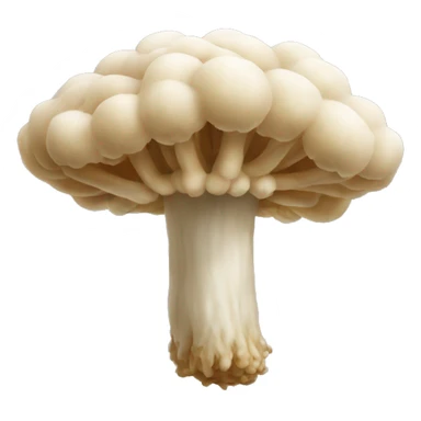 Hericium erinaceus with network sticker