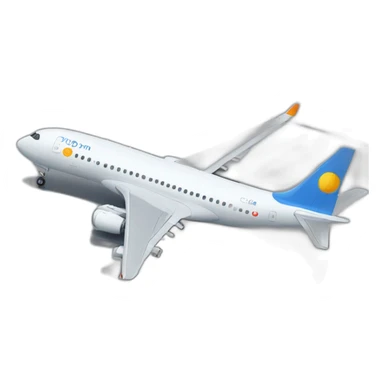 plane at schiphol sticker