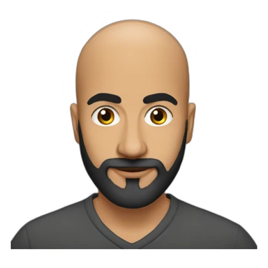 Jagmeet Singh with no hair sticker