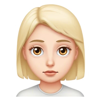 Eyes rolling  sticker